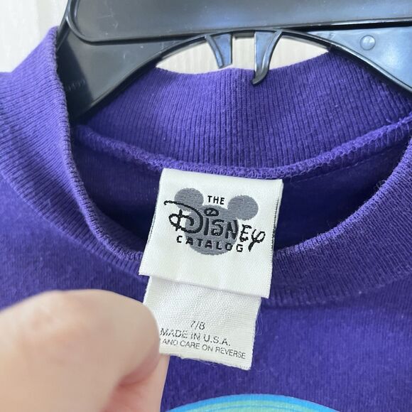 Vintage The Disney Catalog The Little Mermaid Ariel Peplum Top Girls Size 7/8 - Picture 8 of 11